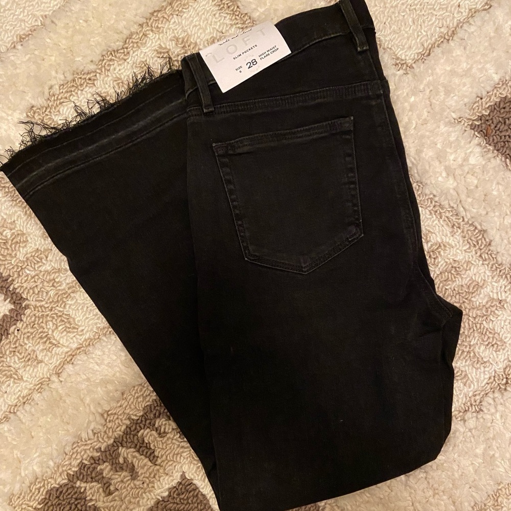 NWT Black Flare Jeans